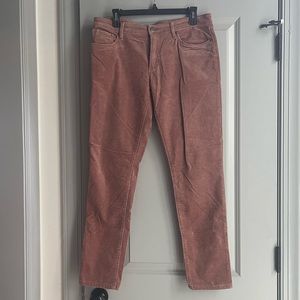 Loft mauve corduroy pants size 6
